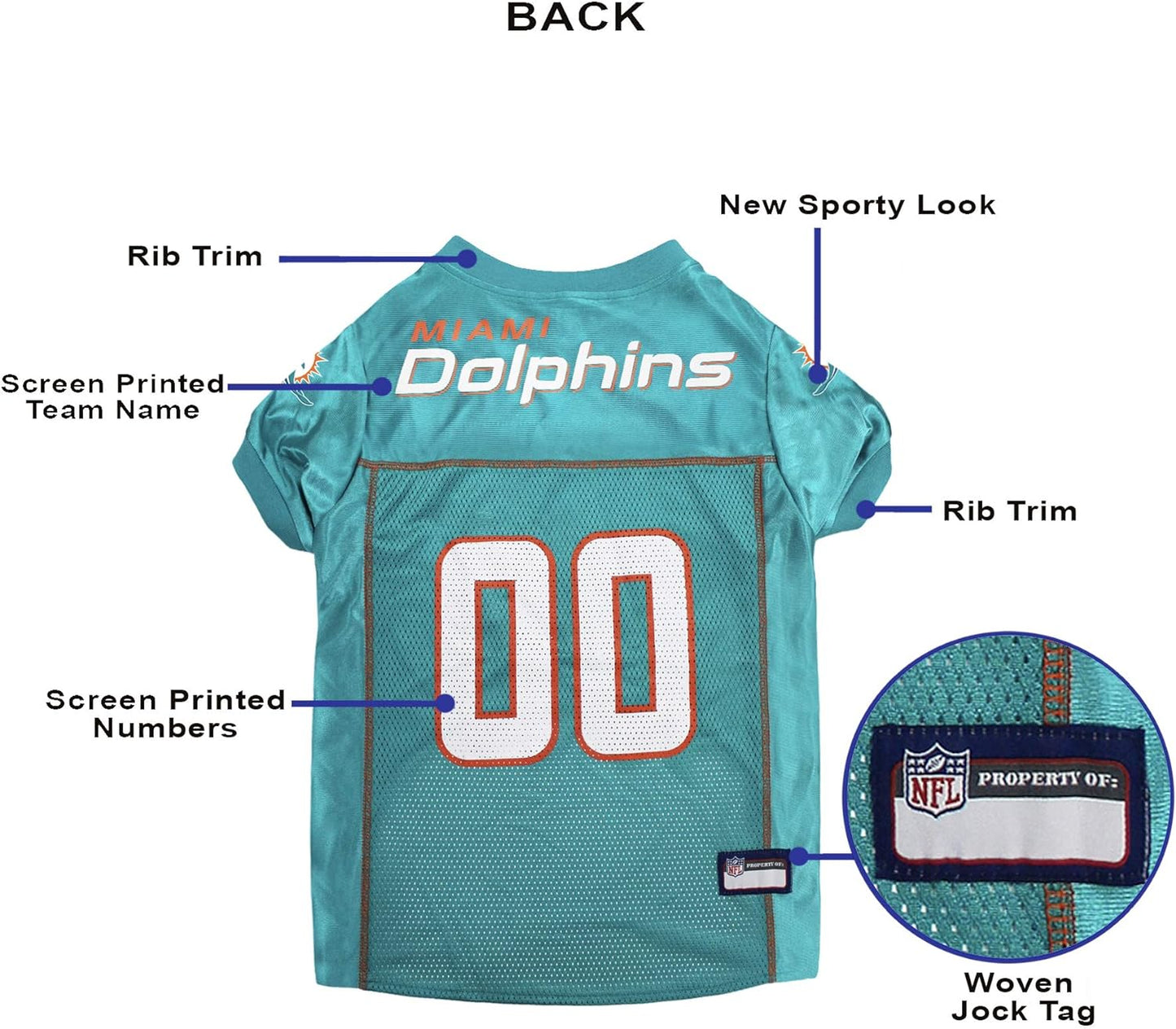 NFL Chicago Bears MESH Jersey for Dogs & Cats